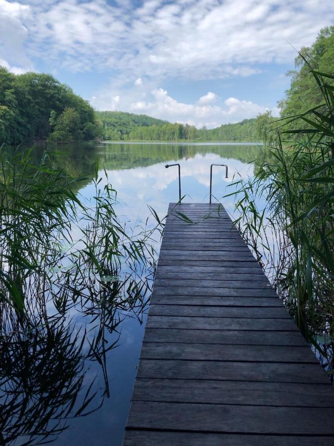 Ferienwohnung Am Rathsburgsee Gramzow エクステリア 写真